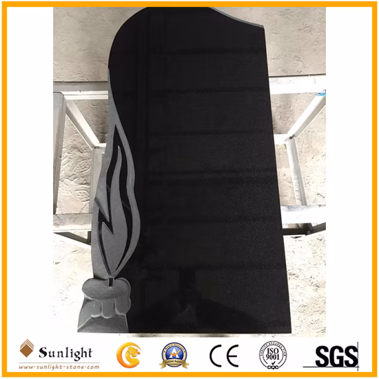 Lápidas de estilo europeo con bonitas lápidas talladas