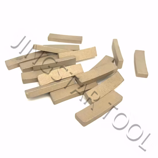 40 *4.8 * 10 Segmento de piedra caliza de diamante de corte rápido