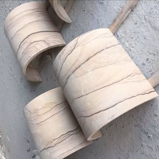 Precios de piedra arenisca de alféizares de ventanas de piedra arenisca de decoración de casa de bloques gruesos