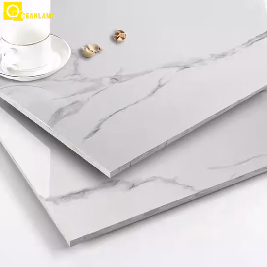 Foshan pulió el azulejo de la pared del cuarto de baño del piso de cerámica de la porcelana de mármol vitrificado